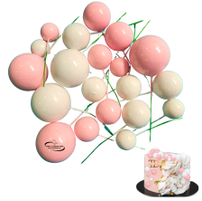 Set Za Dekoraciju - Baloni MIX ROZI - BELI